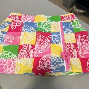 Lilly Pulitzer Multicolor Print Skirt skirt sz 4